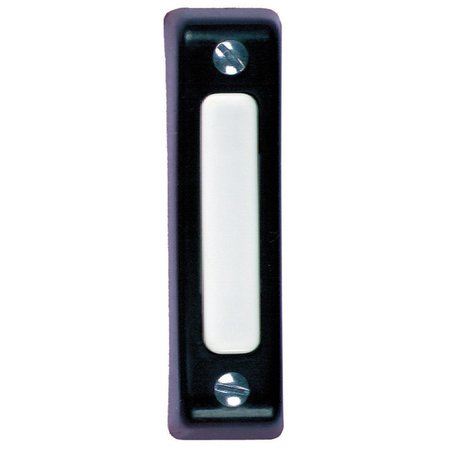 HEATH-ZENITH Doorbell Push Wired Blk SL-900-02